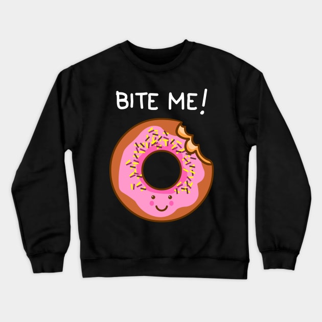 Bite Me! Crewneck Sweatshirt by AnishaCreations